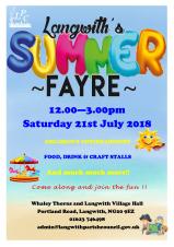 Poster - Langwith's Summer Fayre