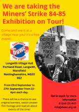 Miners' Strike 84-85 Exhibition on Tour