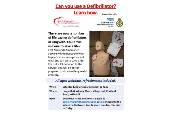 Defibrillator Training